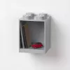 Shelf Room Copenhagen LEGO Brick 4-shelf light Grau by room copenhagen, model 41141740
