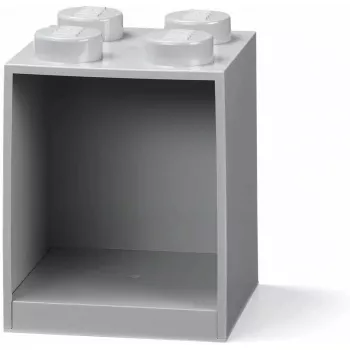 Shelf Room Copenhagen LEGO Brick 4-shelf light Grau by room copenhagen, model 41141740