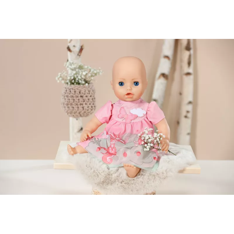 Baby Annabell Kleid pink 43cm Puppenkleid