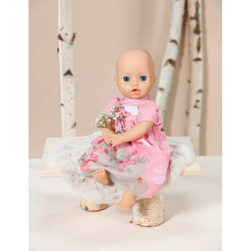 Baby Annabell Kleid pink 43cm Puppenkleid