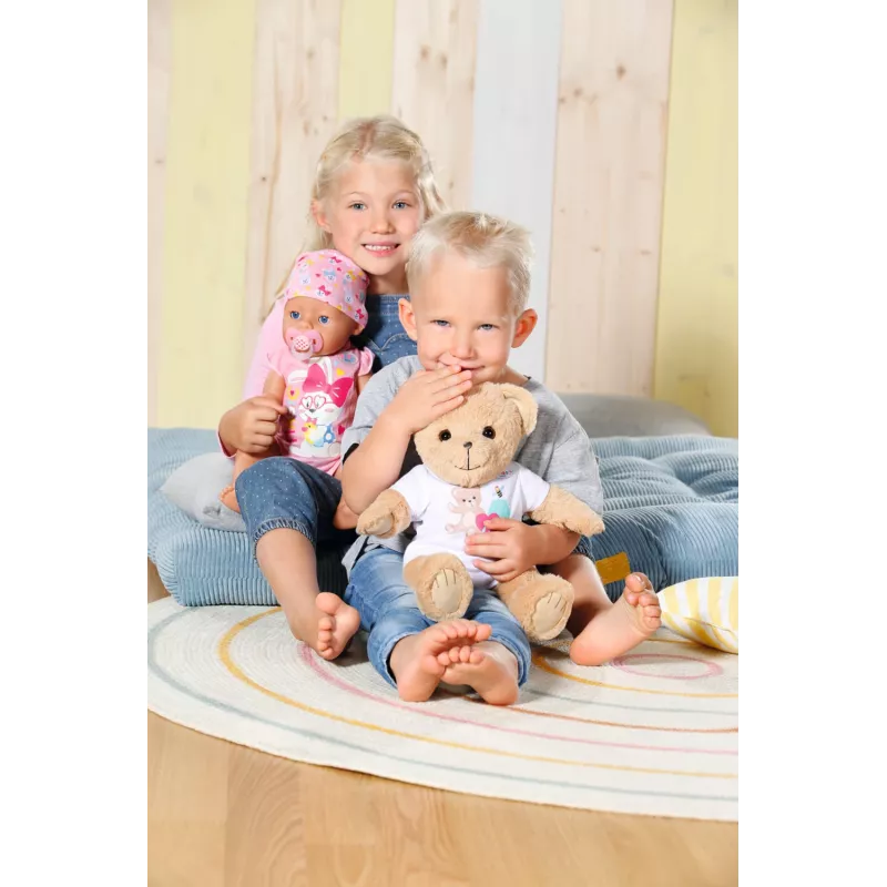 Spielzeugbär BABY born Bär weiß 0 bis 12 Jahre