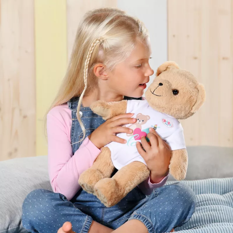 Spielzeugbär BABY born Bär weiß 0 bis 12 Jahre
