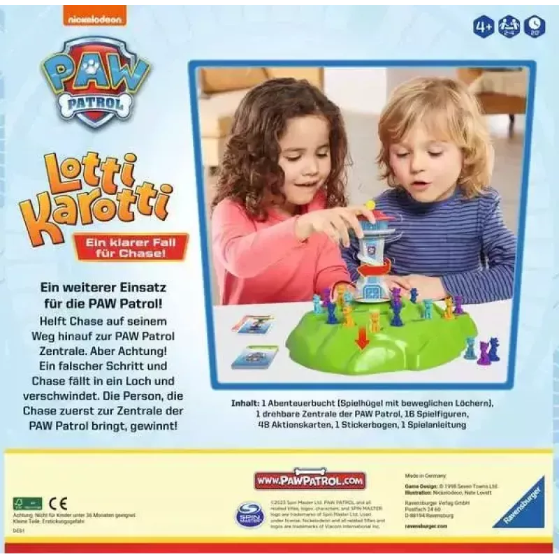 Ravensburger 22372 Familienspiel 20 Min. 4 Jahre