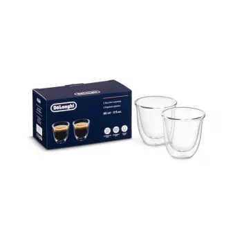 Kaffeeglas De’Longhi 5513214591 Transparent 2 Stk.