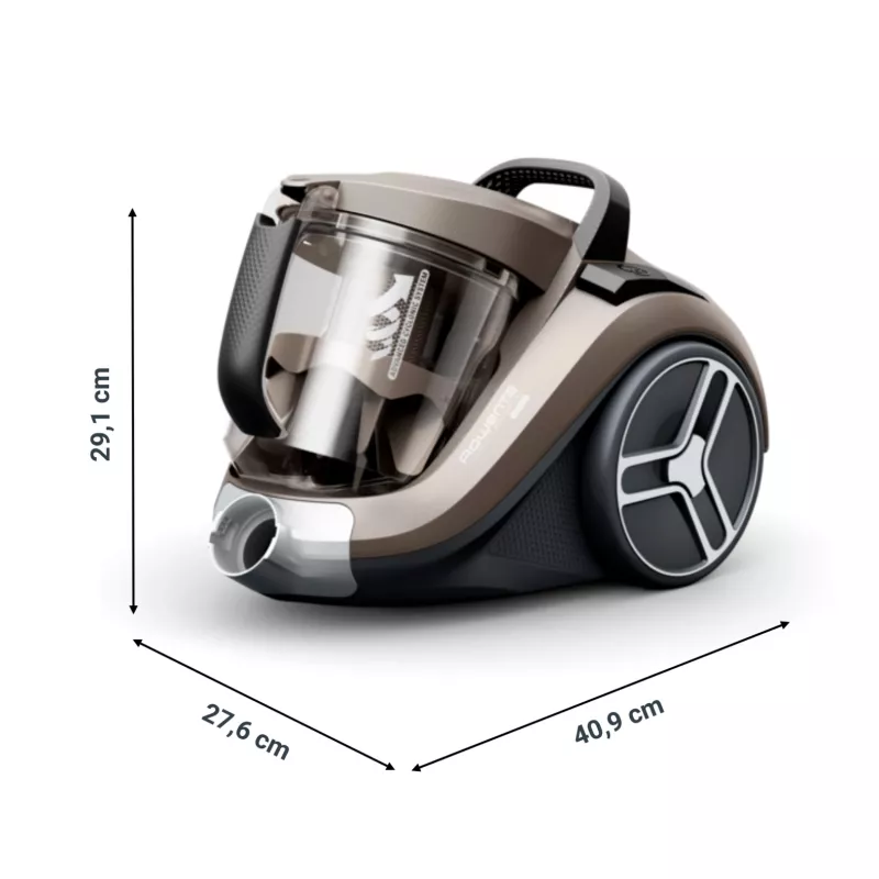 Rowenta Compact Power XXL RO4B50 2,5 l Bodenstaubsauger Trocken 900 W beutellos