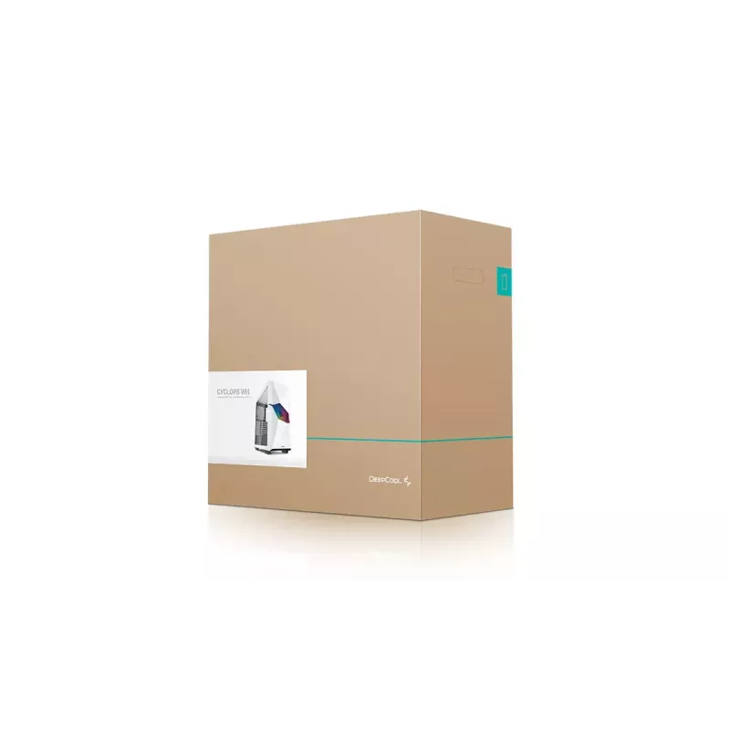 PC-Gehäuse DeepCool CYCLOPS WH Midi Tower Weiß