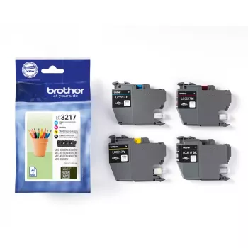 Brother LC3217VAL Tintenpatrone 4 Stk. Original Schwarz, Cyan, Magenta, Gelb