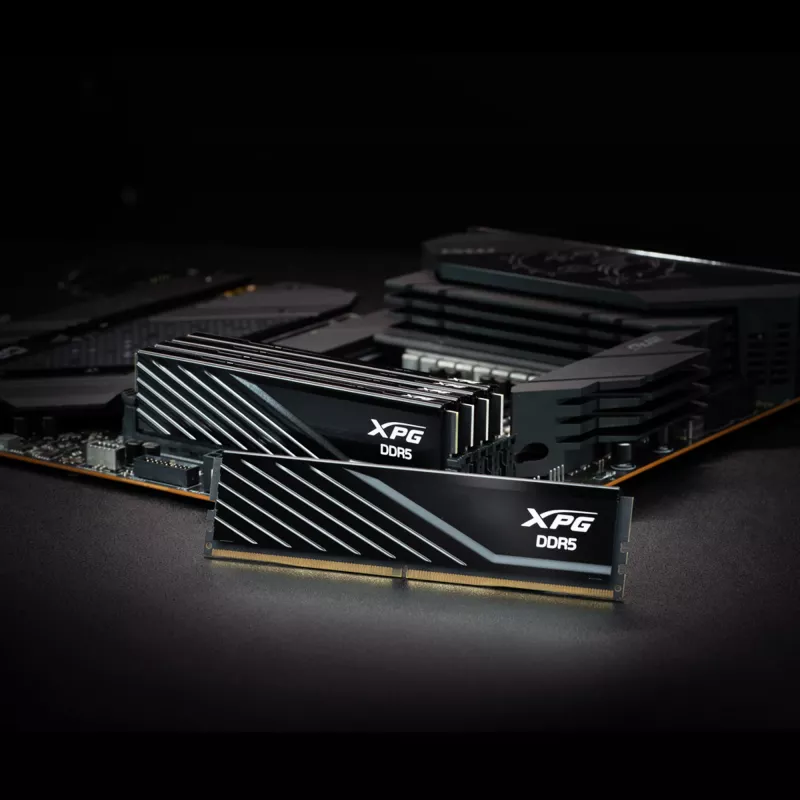 ADATA XPG Lancer DDR5-6000 64 GB (2x32 GB) Arbeitsspeicher-Kit, schwarz, AX5U6000C3032G-DCLABK