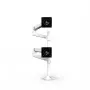 ERGOTRON LX Dual Stacking Arm, hohe Säule (weiß)