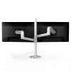 ERGOTRON LX Dual Stacking Arm, hohe Säule (weiß)