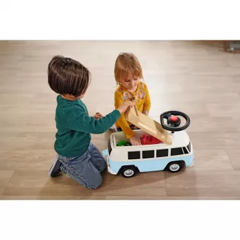 Kinderrutscher BIG Baby VW T1 blau Modell 800055321 von BIG