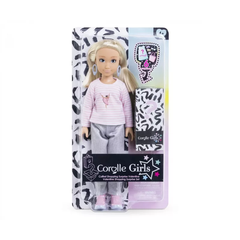 Corolle Valentine Shopping Surprise Set, Modepuppe, Weiblich, 4 Jahr(e), Junge/Mädchen, 280 mm, 215 g