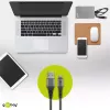 Lightning-Kabel Wentronic 49267 0,5 m Schwarz-Grau