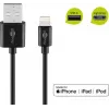 Goobay Lightning USB Lade- und Synchronisationskabel 1 m Lightning USB A CE MFi
