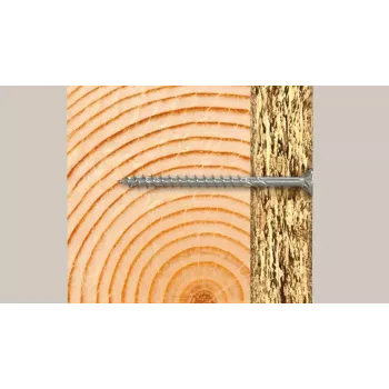 Schraube Fischer 670668 – Metall-Holzschraube 50 mm, Ø 4,5 mm, Gewinde 30 mm, 50 Stück