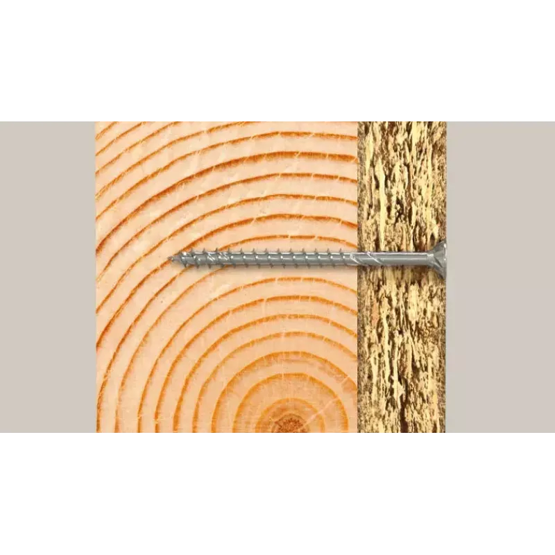 Schraube Fischer 670668 – Metall-Holzschraube 50 mm, Ø 4,5 mm, Gewinde 30 mm, 50 Stück