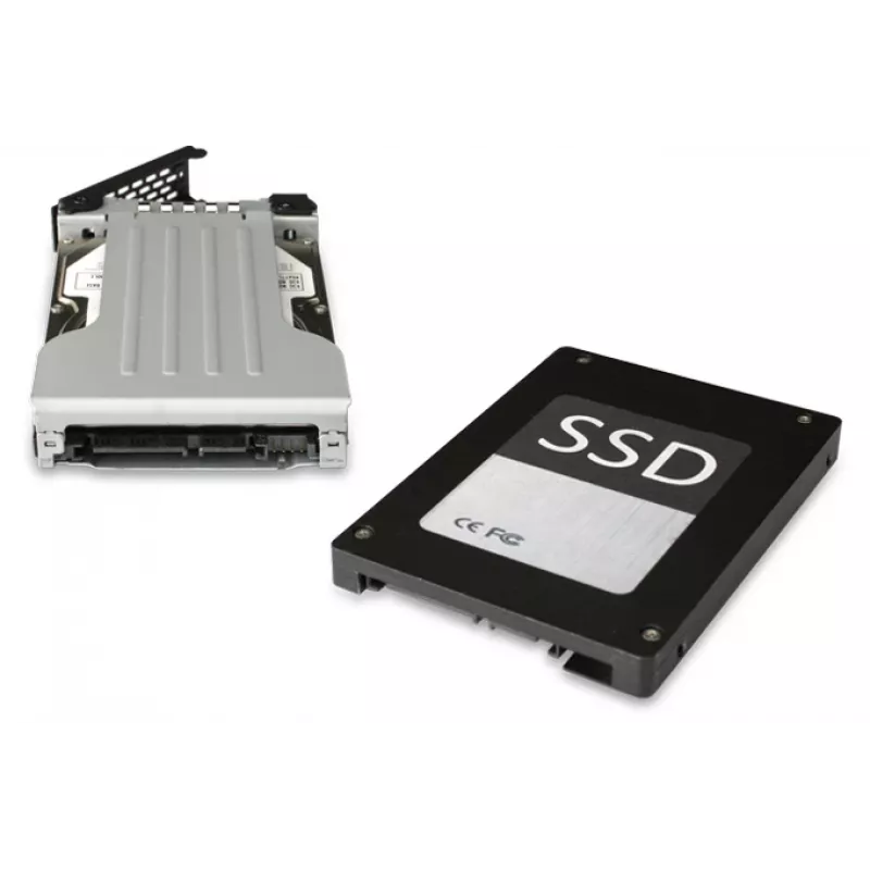 ICYDOCK ToughArmor Vollmetall 4-Bay 2,5-Zoll SATA HDD & SSD Backplane-Käfig für externen 5,25-Zoll-Schacht