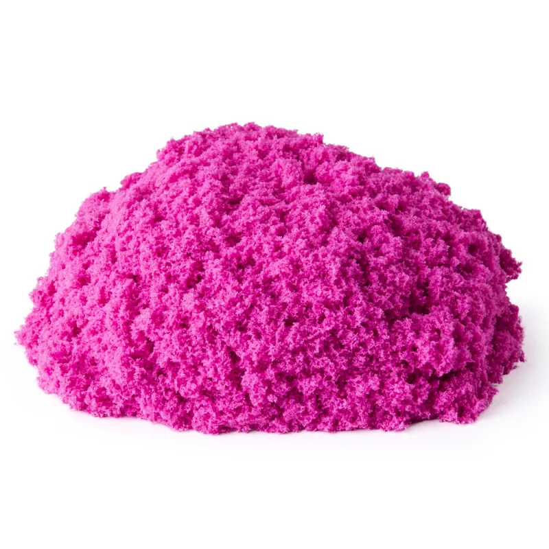 Kinetic Sand, 2 lbs Pink Play Sand, Ostergeschenke, formbarer sensorischer Sand für Kinder, wiederverschließbarer Beutel (Verpackung kann variieren)