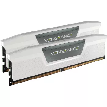 CORSAIR Arbeitsspeicher 32GB (2x16GB) DDR5 DRAM 6400MT/s CL32 Speicherkit Vengeance – Weiß