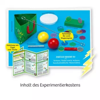 Kosmos 65414, Experimentierkasten, Physik, 8 Jahr(e), Mehrfarbig
