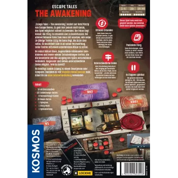 Kosmos Escape Tales: The Awakening Brettspiel Deduktion