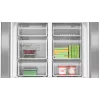 Bosch Serie 4 KFN96APEA Side-by-Side-Kühlschrank Freistehend 605 l Edelstahl