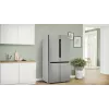 Bosch Serie 4 KFN96APEA Side-by-Side-Kühlschrank Freistehend 605 l Edelstahl
