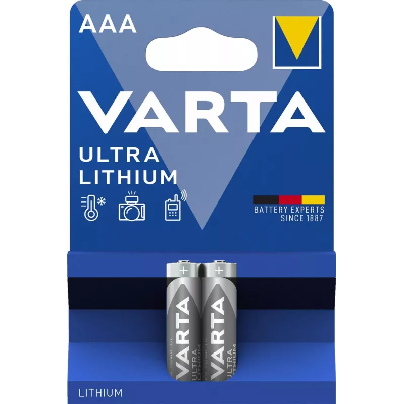 VARTA Batterie Einweg Ultra Lithium AAA 1,5 V