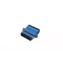 DIGITUS SC / SC Duplex-Kupplung, Farbe blau Zirkonkeramik-Hülse, Kunststoffgehäuse, Singlemode, inkl. Befestigungsmaterial