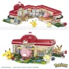 MEGA Pokémon Bauset, Wald-Center (648 Teile) mit 4 Actionfiguren
