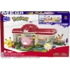 MEGA Pokémon Bauset, Wald-Center (648 Teile) mit 4 Actionfiguren