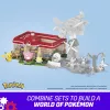 MEGA Pokémon Bauset, Wald-Center (648 Teile) mit 4 Actionfiguren