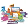 MEGA BLOKS Fisher Price Musik-Bauernhofband Sensorik-Bauspielzeug (45 Teile) für Kleinkinder