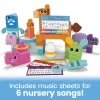MEGA BLOKS Fisher Price Musik-Bauernhofband Sensorik-Bauspielzeug (45 Teile) für Kleinkinder