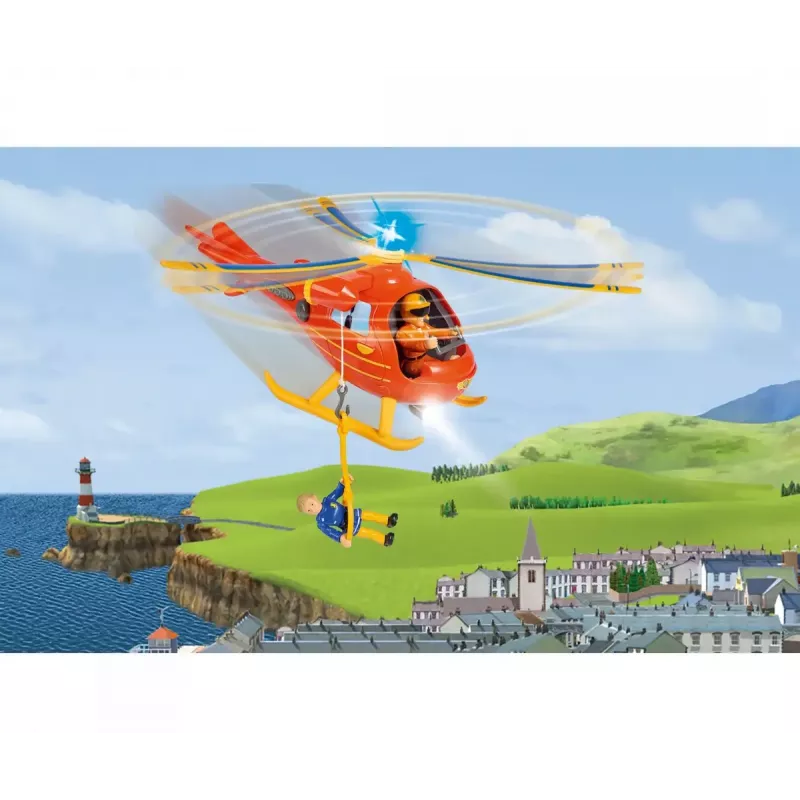 Helicopter Simba Toys 109252510 Fireman Sam Orange 3+