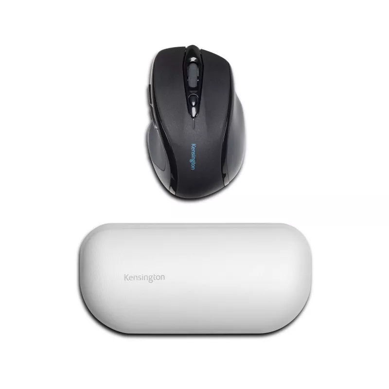 Kensington ErgoSoft Handgelenkauflage für Standard-Maus, Grau, Kunstleder, Gel, Taiwan, MIL-STD-810H Methode 504.3 Kontamination durch Flüssigkeiten, 200 g, 1 Stück