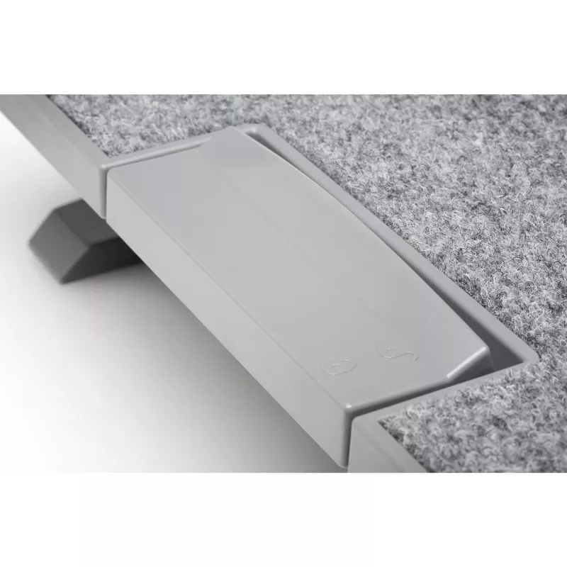 Kensington SmartFit SoleMate Pro Elite ergonomische Fußstütze, Grau, 0 – 18°, 9 cm, 12 cm, 2,3 kg, 1 Stk.