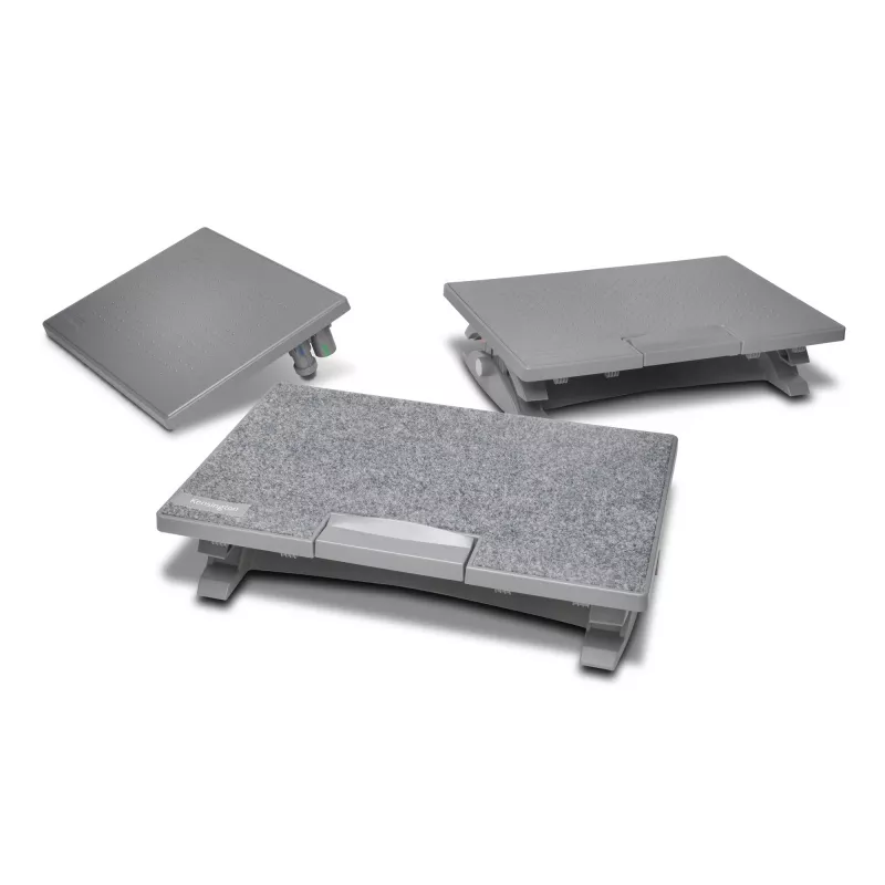 Kensington SmartFit SoleMate Pro Elite ergonomische Fußstütze, Grau, 0 – 18°, 9 cm, 12 cm, 2,3 kg, 1 Stk.