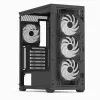Aerocool D501A Midi Tower Schwarz