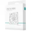 140-mm-Gehäuselüfter DeepCool FD14 WH, 140 x 140 x 25 mm, weiß, 3-Pin