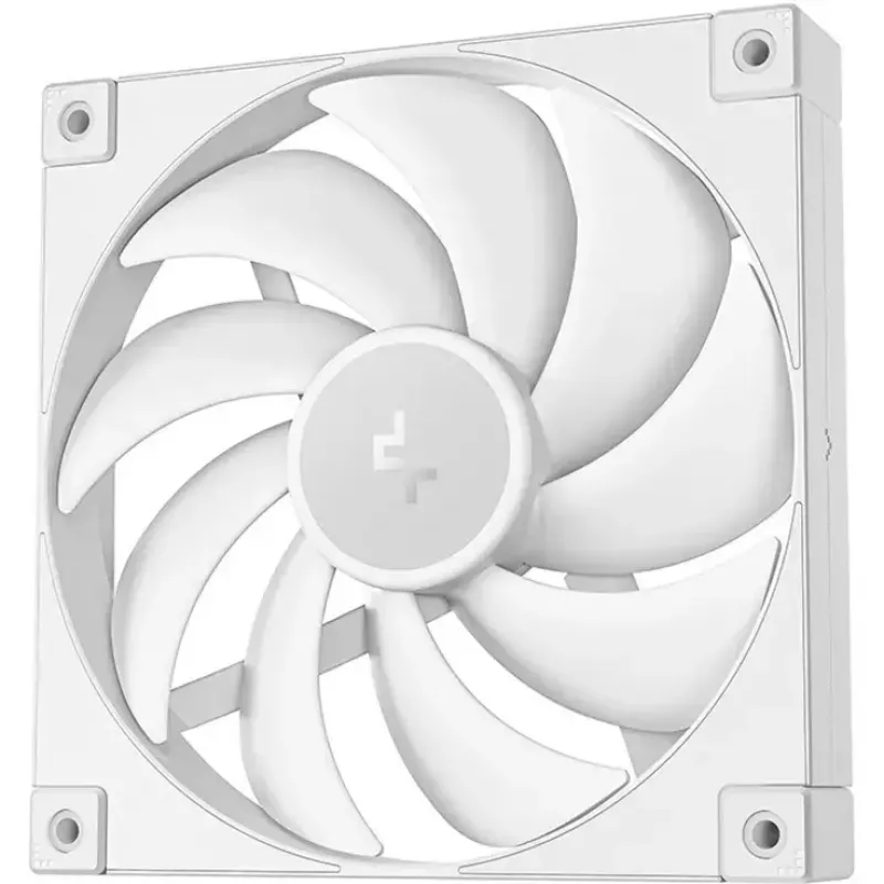 140-mm-Gehäuselüfter DeepCool FD14 WH, 140 x 140 x 25 mm, weiß, 3-Pin