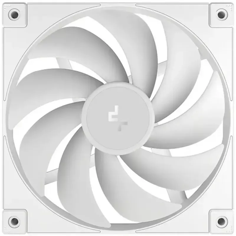 Gehäuselüfter DeepCool FD14 White 140mm 3in1 — 140 mm, weiß, 3-in-1-Anschluss