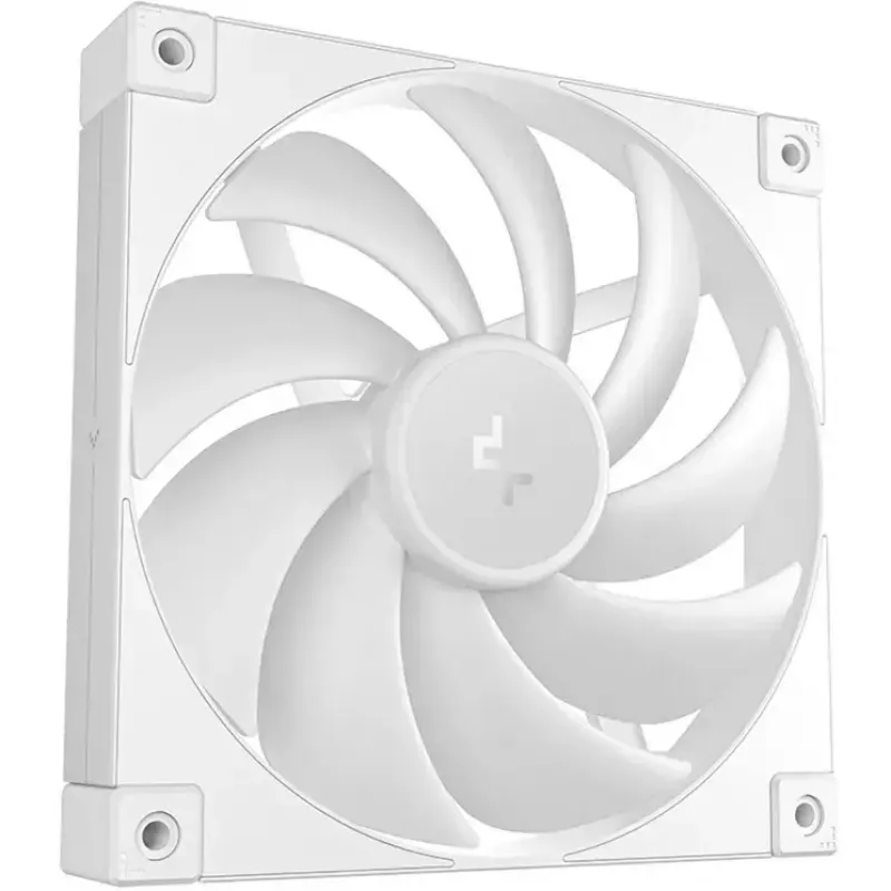 Gehäuselüfter DeepCool FD14 White 140mm 3in1 — 140 mm, weiß, 3-in-1-Anschluss