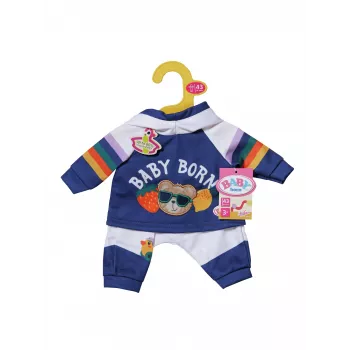 BABY born Jogginganzug Marineblau 43cm Puppenkleidungsset