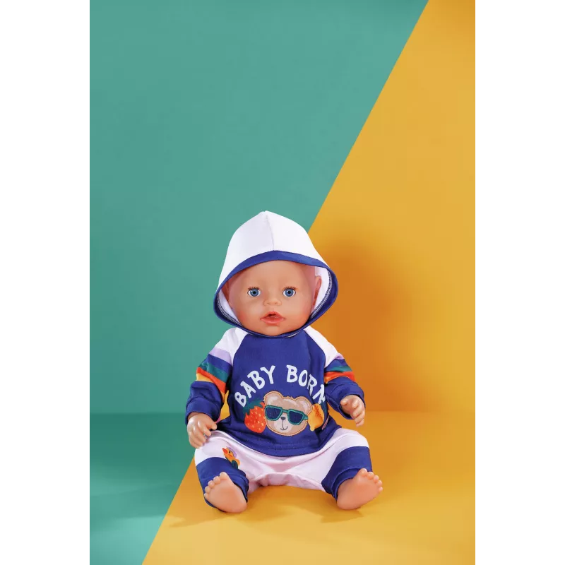 BABY born Jogginganzug Marineblau 43cm Puppenkleidungsset