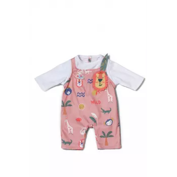 BABY born Strampler Dschungel 43cm Puppenstrampler