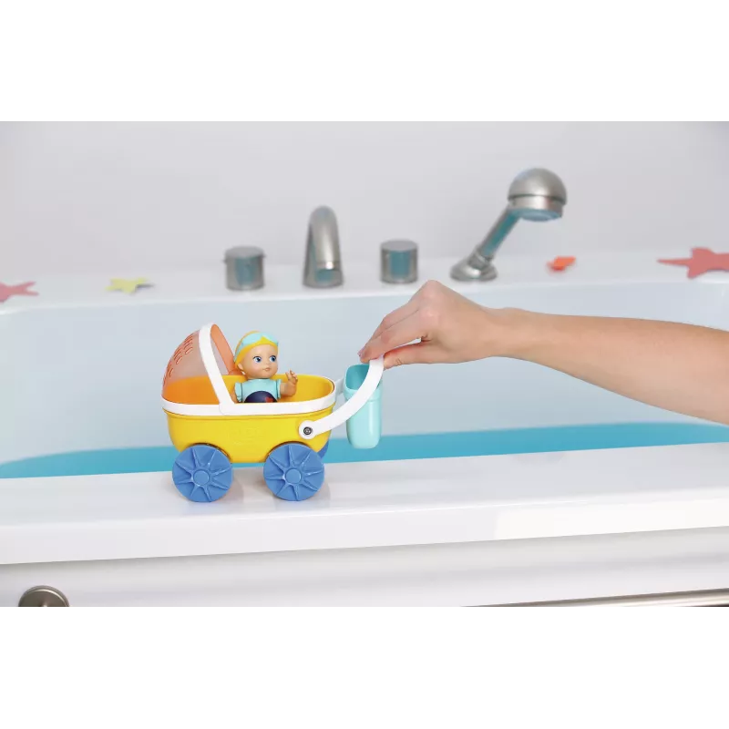 BABY born Splish Splash Kinderwagen mit Emma Bade-Puppe Mehrfarbig