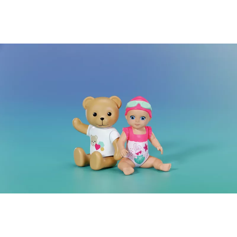 BABY born Splish Splash Teddy Badetier Mehrfarbig
