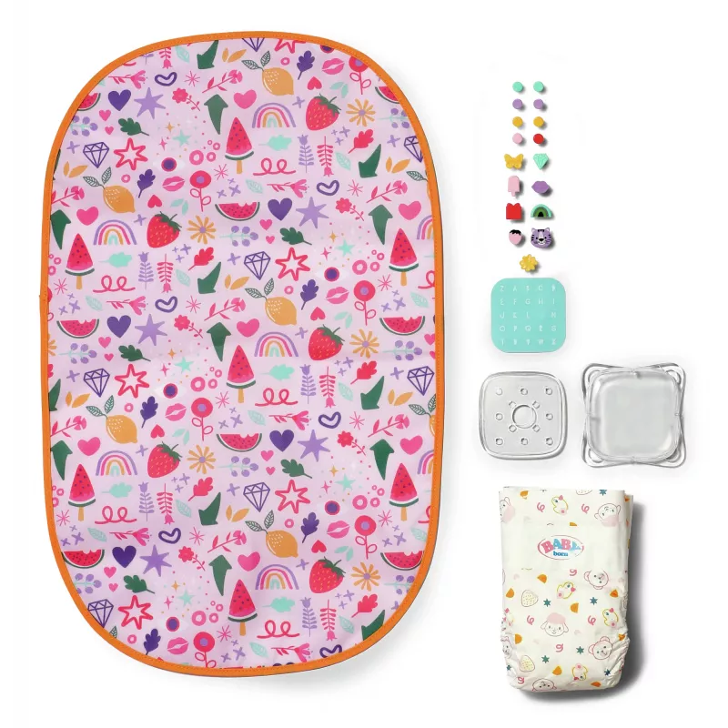BABY born Changing Bag Pinplay Puppen-Wickeltasche