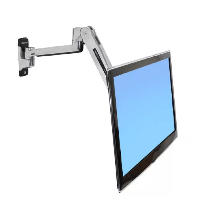 ERGOTRON Lx Sit-stand Wandhalterung LCD Arm (poliertes Aluminium)